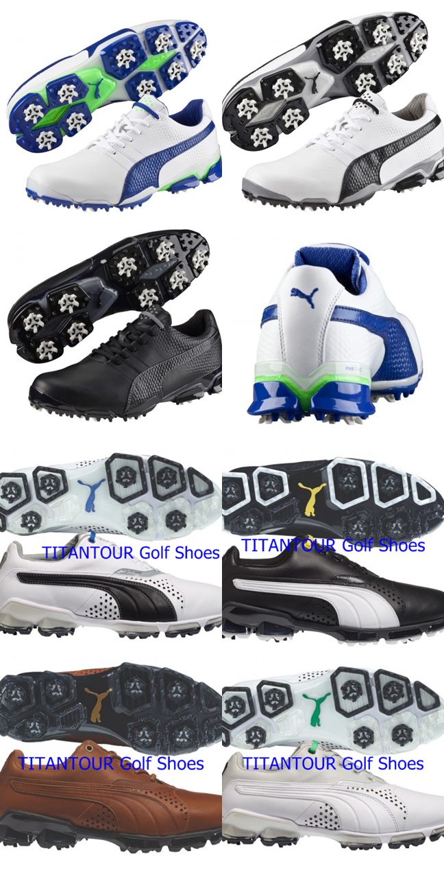 รองเท้ากอล์ฟสวย PUMA TITANTOUR IGNITE Golf Shoes มีรูป