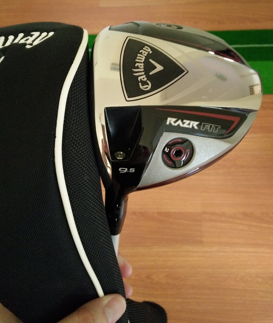 ขายมือซ้าย Driver CALLAWAY RAZR FIT 9.5 องศา ก้าน S พร้อม cover 