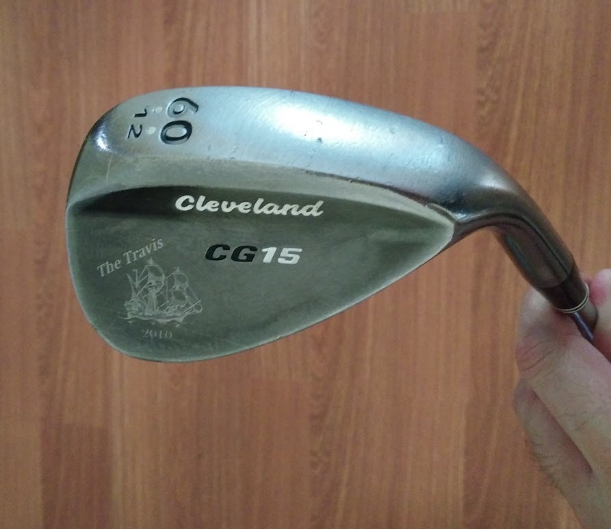 ขาย wedge CLEVELAND CG15 BLACK PEARL 60 องศา มีรูป