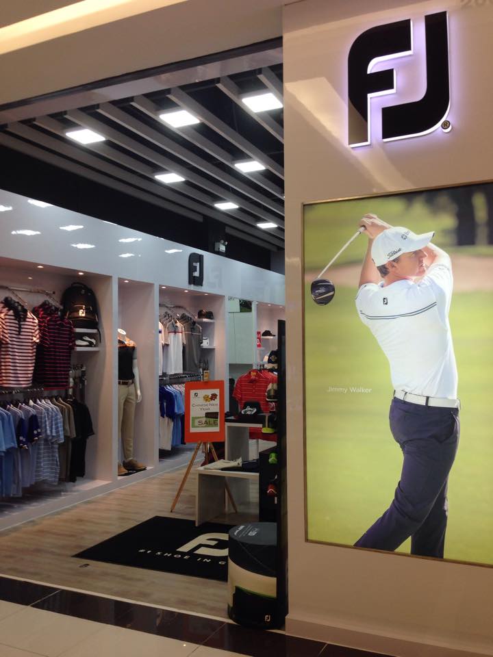 เปิดแล้ว!! Footjoy concept store fashion island