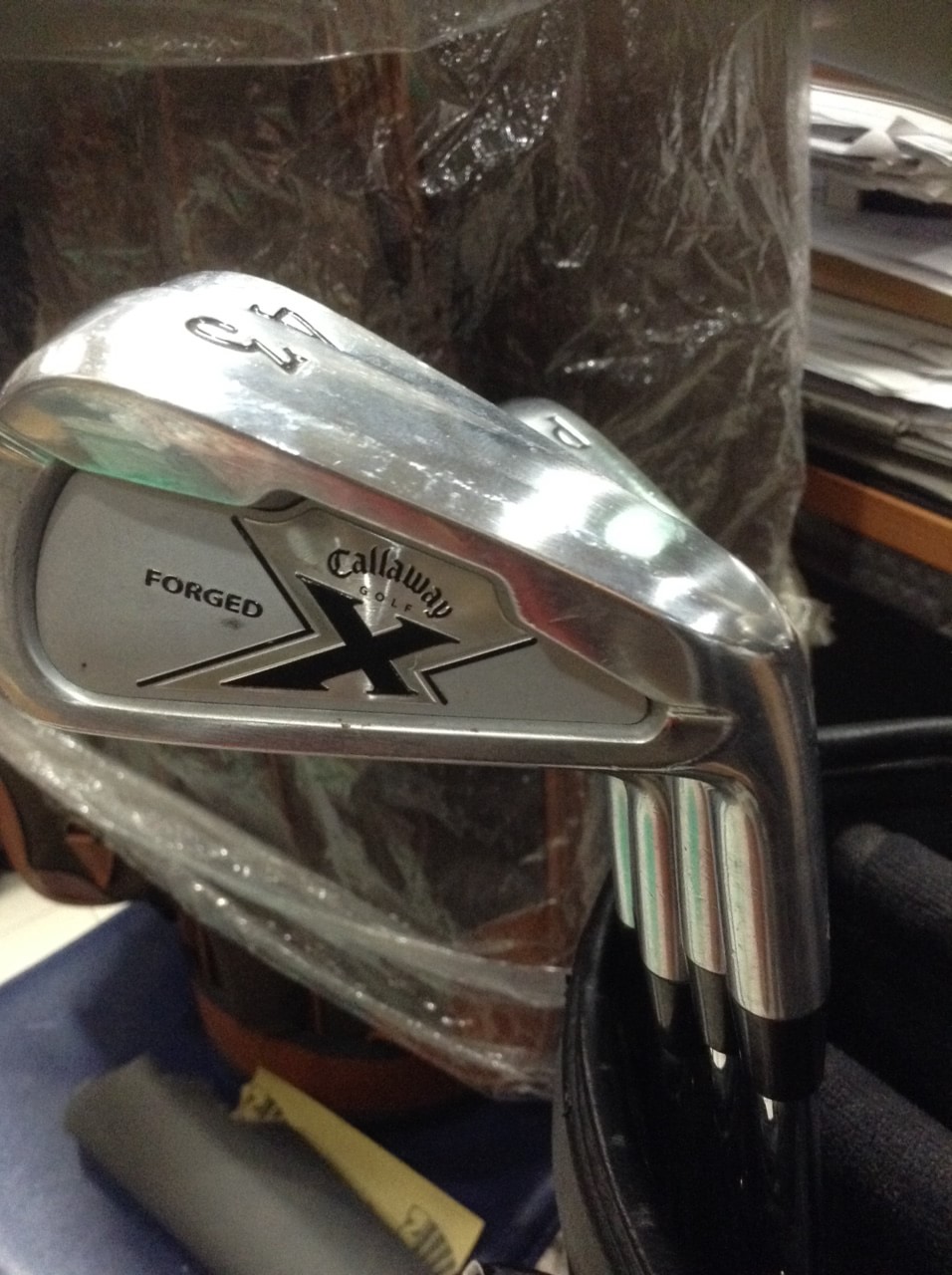 1200 ชุดเหล็ก CALLAWAY X ก้านเหล็ก Rifle project x 5.5 เบอร์ 3-9