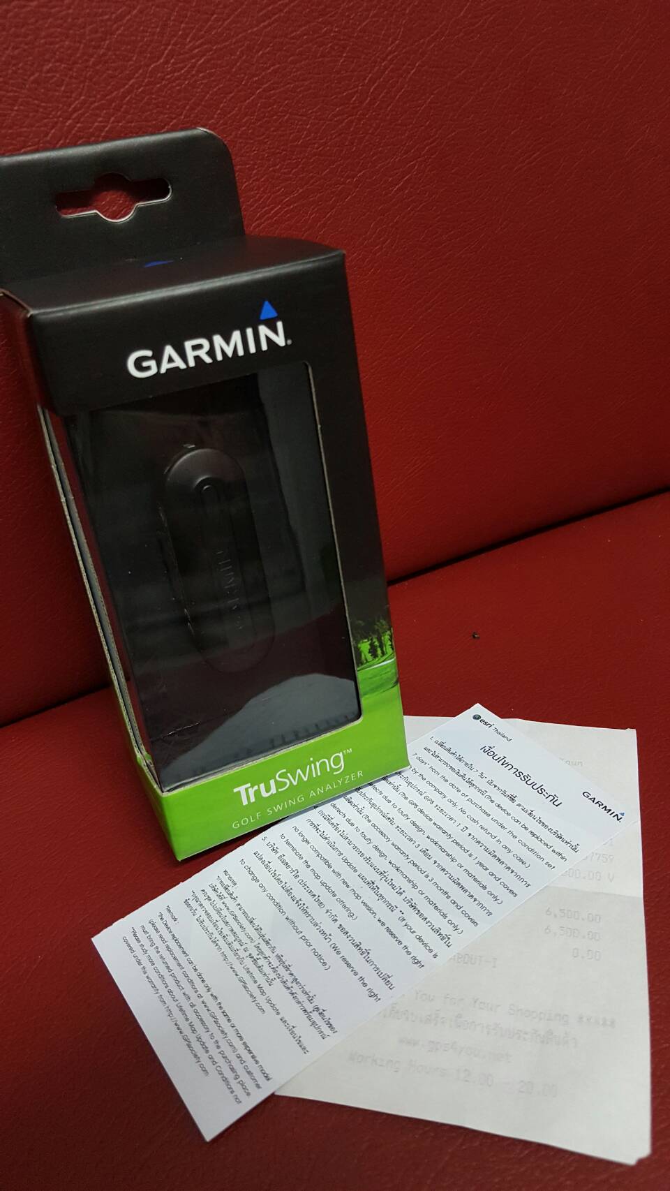 ขายอุปกรณ์วิเคราะห์วงสวิง Garmin TruSwing