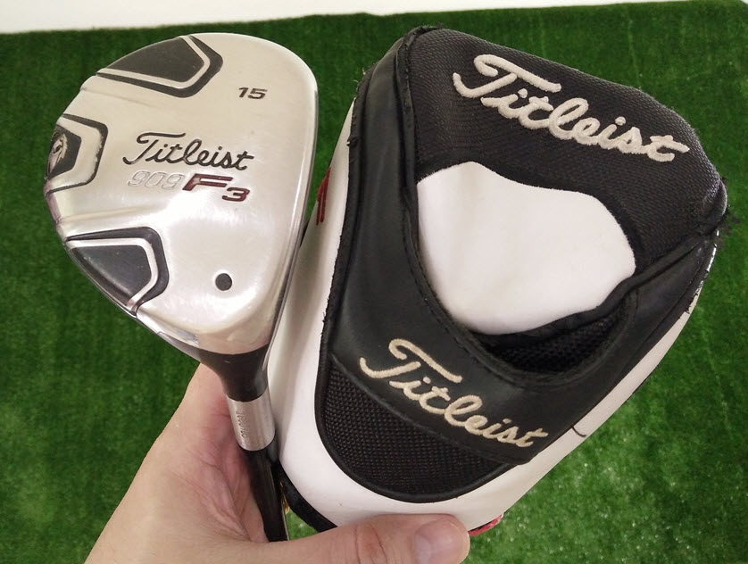 ขาย FW3 TITLEIST 909F3 15 องศา ก้าน S พร้อม cover มีรูป