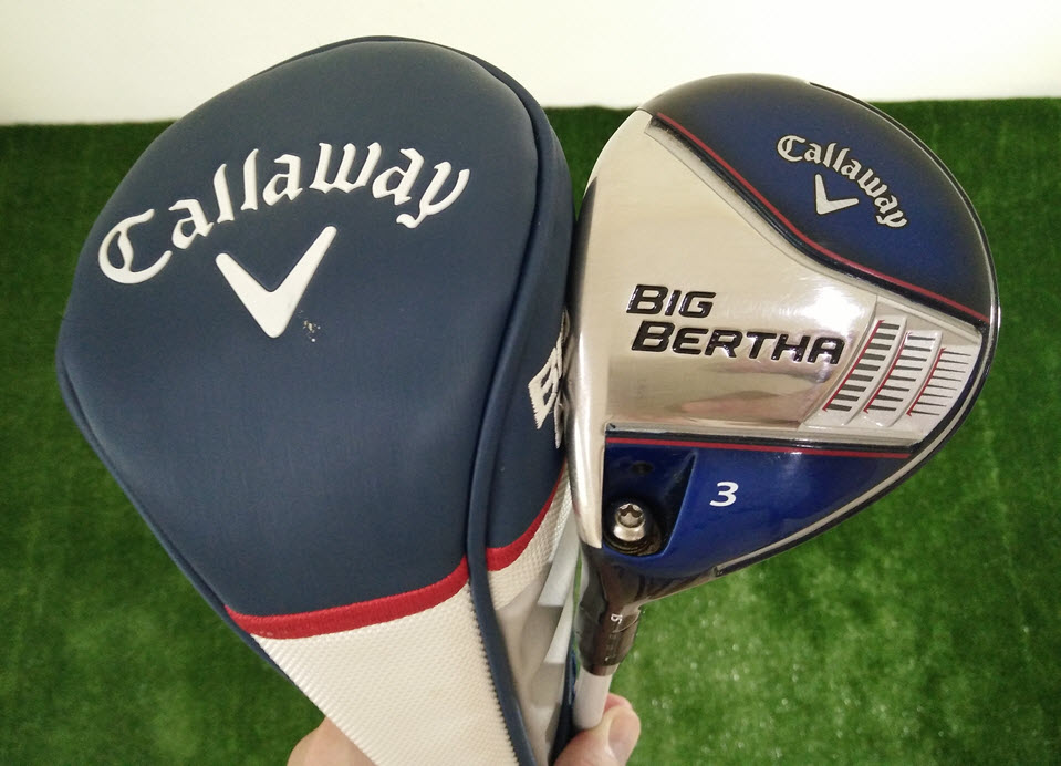 ขายมือซ้าย FW3 CALLAWAY BIG BERTHA 2014 15 องศา ก้าน S พร้อม cov