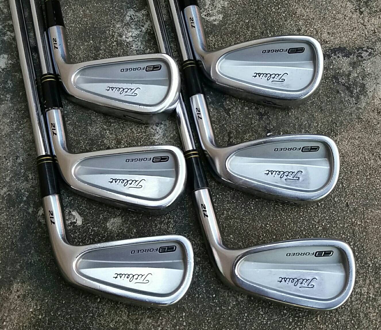 ชุดเหล็ก Titleist CB 712 มือสอง เพียง 7700