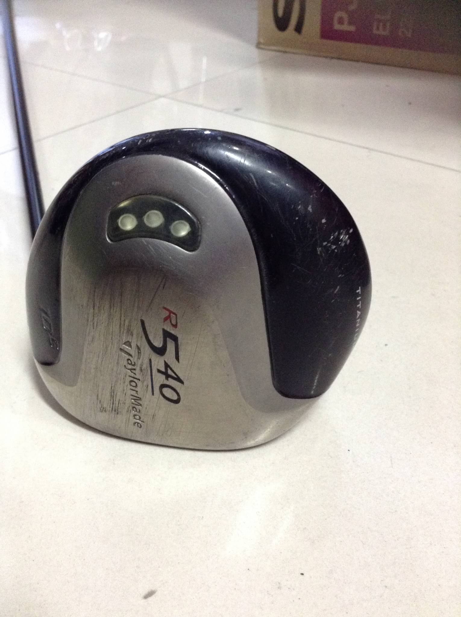 1500 driver taylormade เก่าแต่เก๋า R540 loft10.5 flex S ราคาด่วน