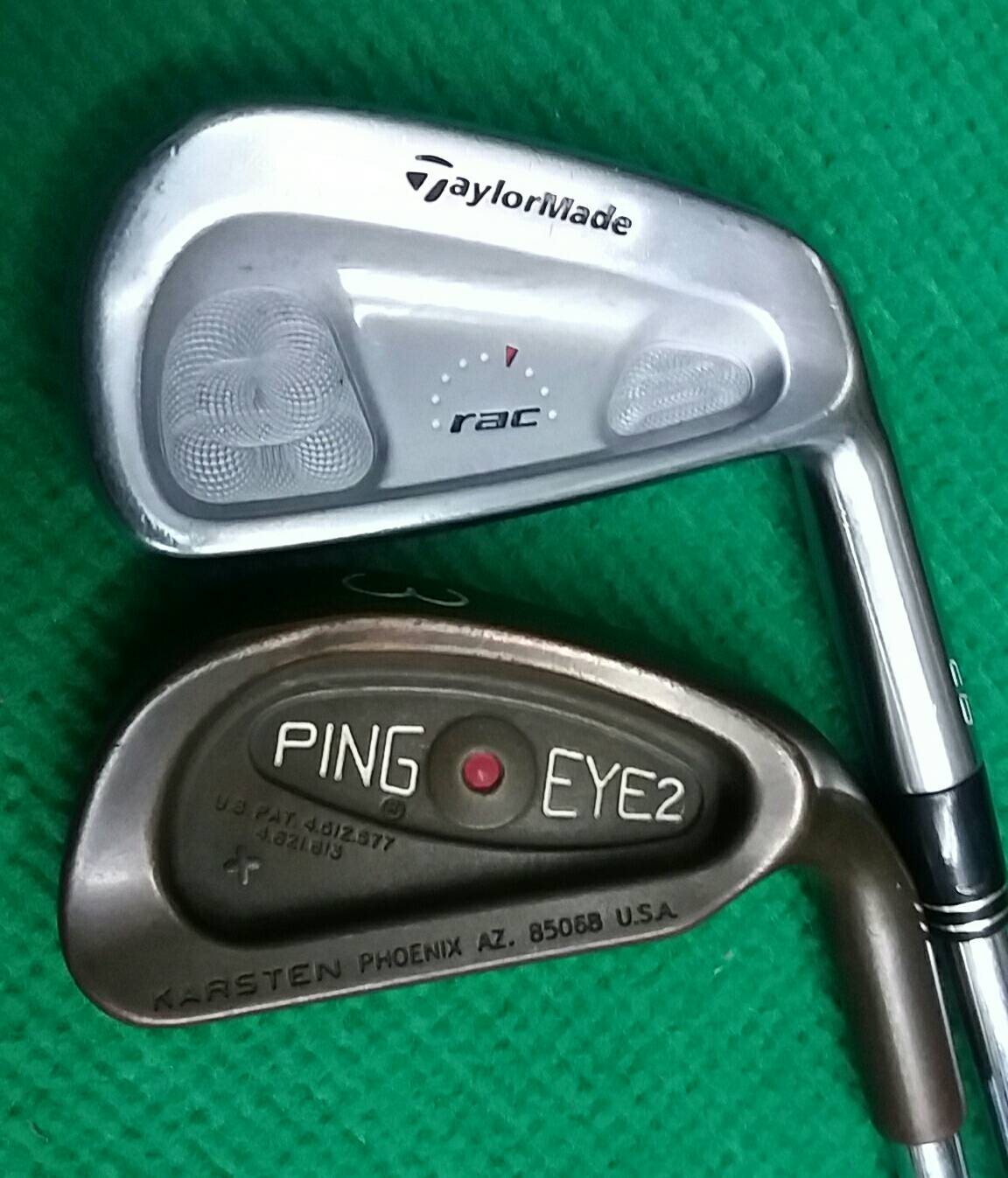 เหล็ก#3 PING COPPER เเละ เหล็ก#4 TaylorMade Rac มือสอง ขายคู่ 1,