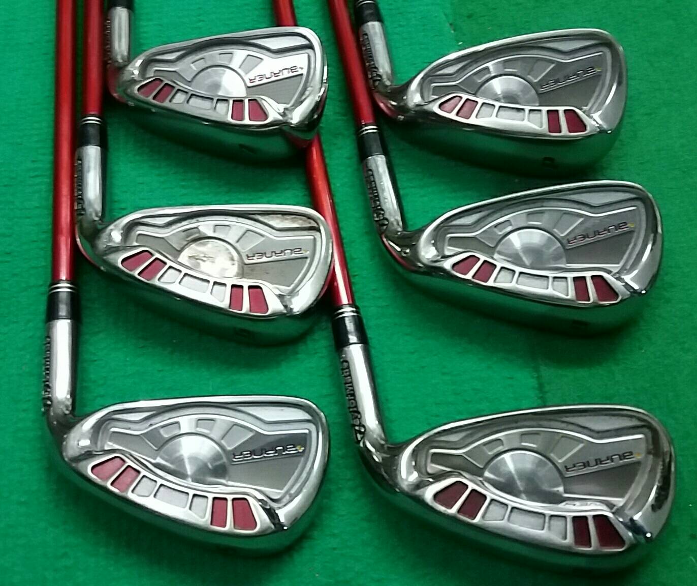 ชุดเหล็ก TaylorMade  Burner 5-PW ก้าน กราไฟต์S มือสอง 6500 