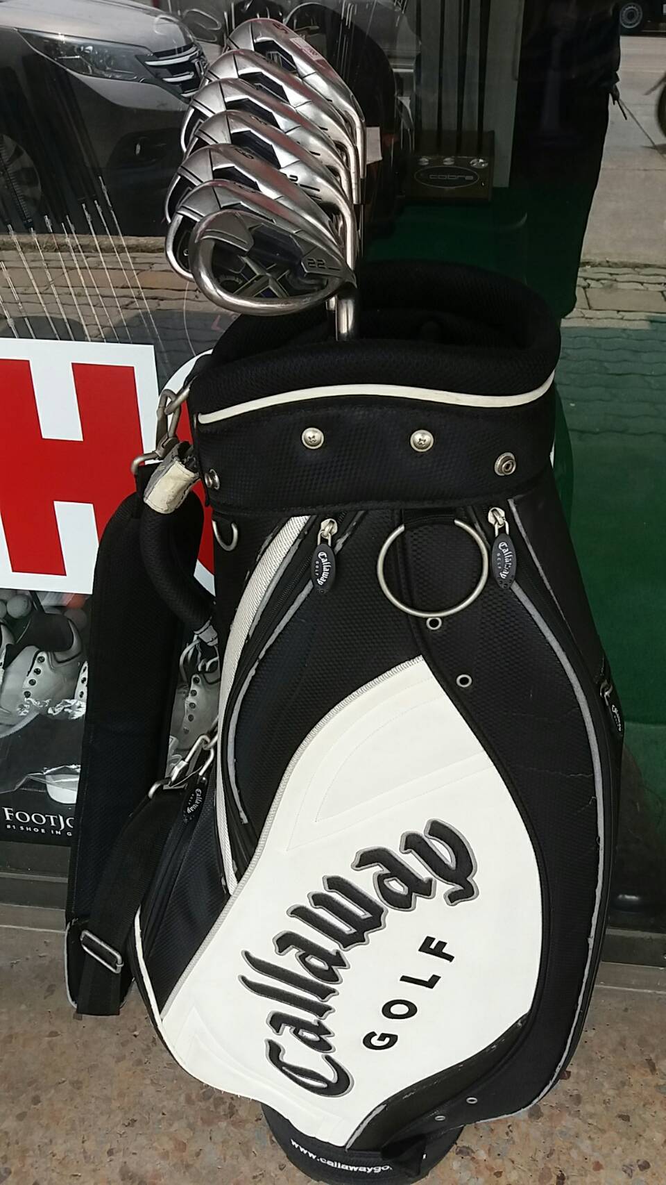 ชุดเหล็ก Callaway  X-22  ก้านเหล็ก มือสอง พร้อมถุง เเค่ 8,900