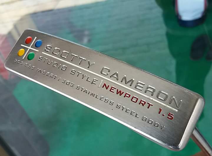 Putter Titleist/Scotty cameron New port 1.5 ยาว 35 นิ้ว พร้อม co