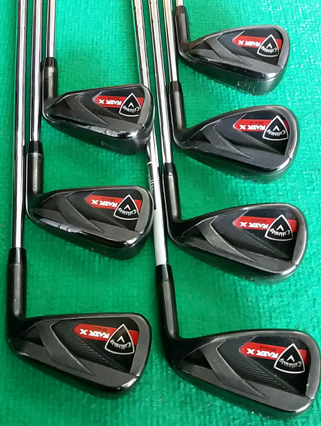 ชุดเหล็ก Callaway RAZR X Black เหล็ก#5-PW,SW  Flex S เพียง 6800