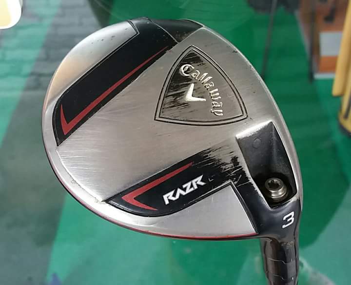 Fairway #3 Callaway RAZR Flex R มือสอง ไม่มี cover  1,890.- 