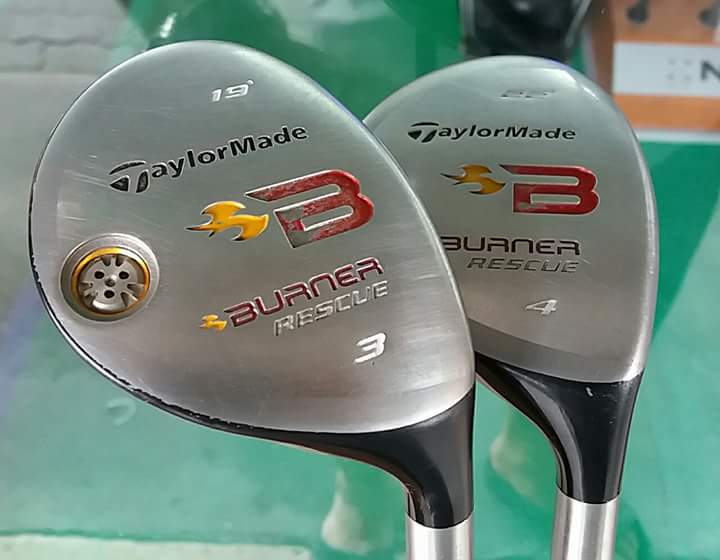 Hybrid#3 เเละ #4 TaylorMade BERNER Flex S ทั้งคู่ มือสอง 2 อัน 3