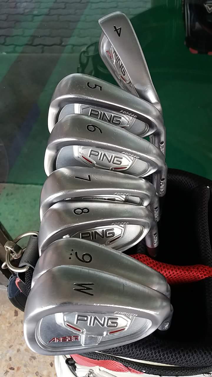 ขายชุดเหล็ก PING ANSER +ถุง Titleist  มือสอง 11900