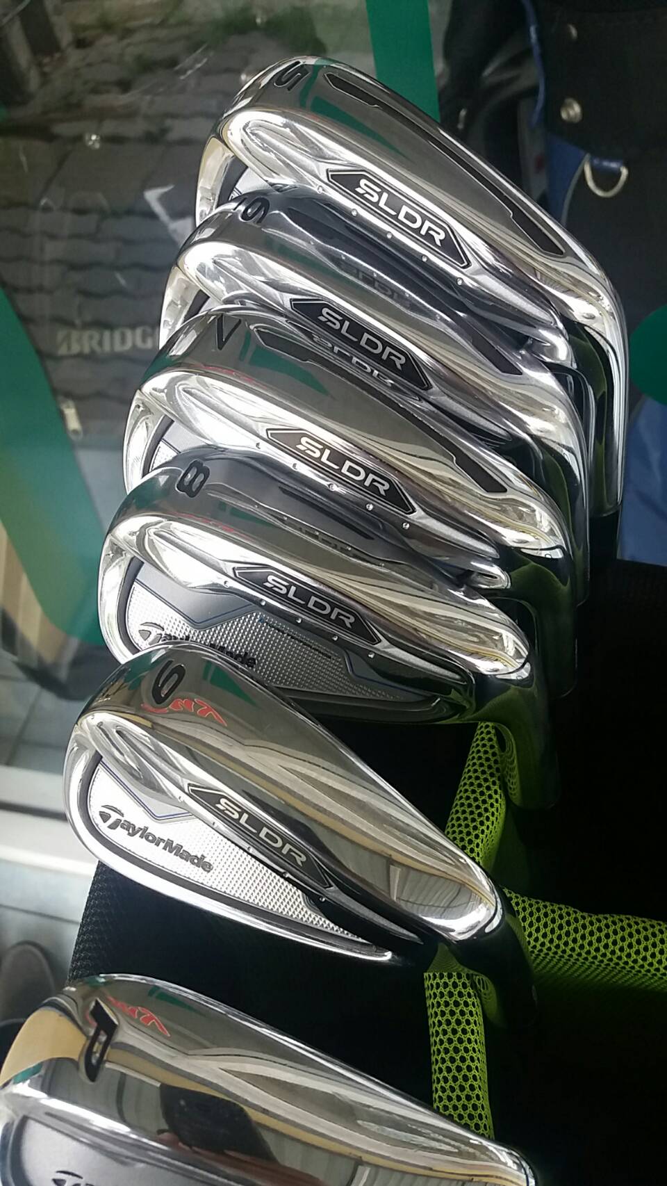 ชุดเหล็ก TaylorMade SLDR #5-PW,SW,Nspro930 Flex R เหมือนใหม่ 14,