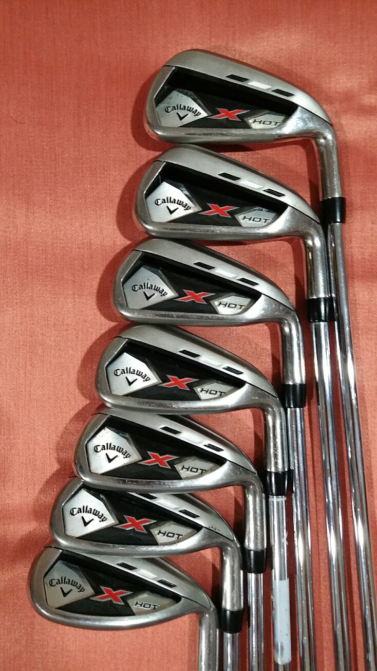 ขาย ชุดเหล็ก Callaway X Hot ก้าน R US Spec Grip Midsize ต่อก้าน 