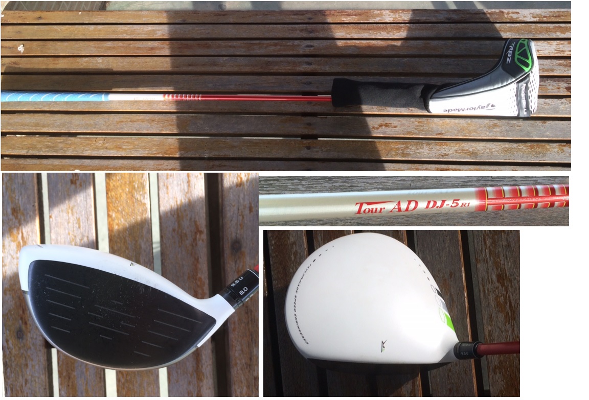 ขาย Driver  Taylormade RBZ +ก้าน Tour AD DJ-5R1 และ utility PING