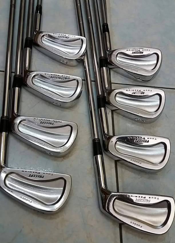 ชุดเหล็กPRECEPT TOUR PREMIUM FORGED เหล็ก#3-PW,ก้าน Dynamic gold