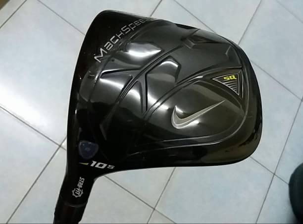 Driver Nike SQ Mach speed Black 10.5°Flex R #สำหรับซ้าย มือสอง ส