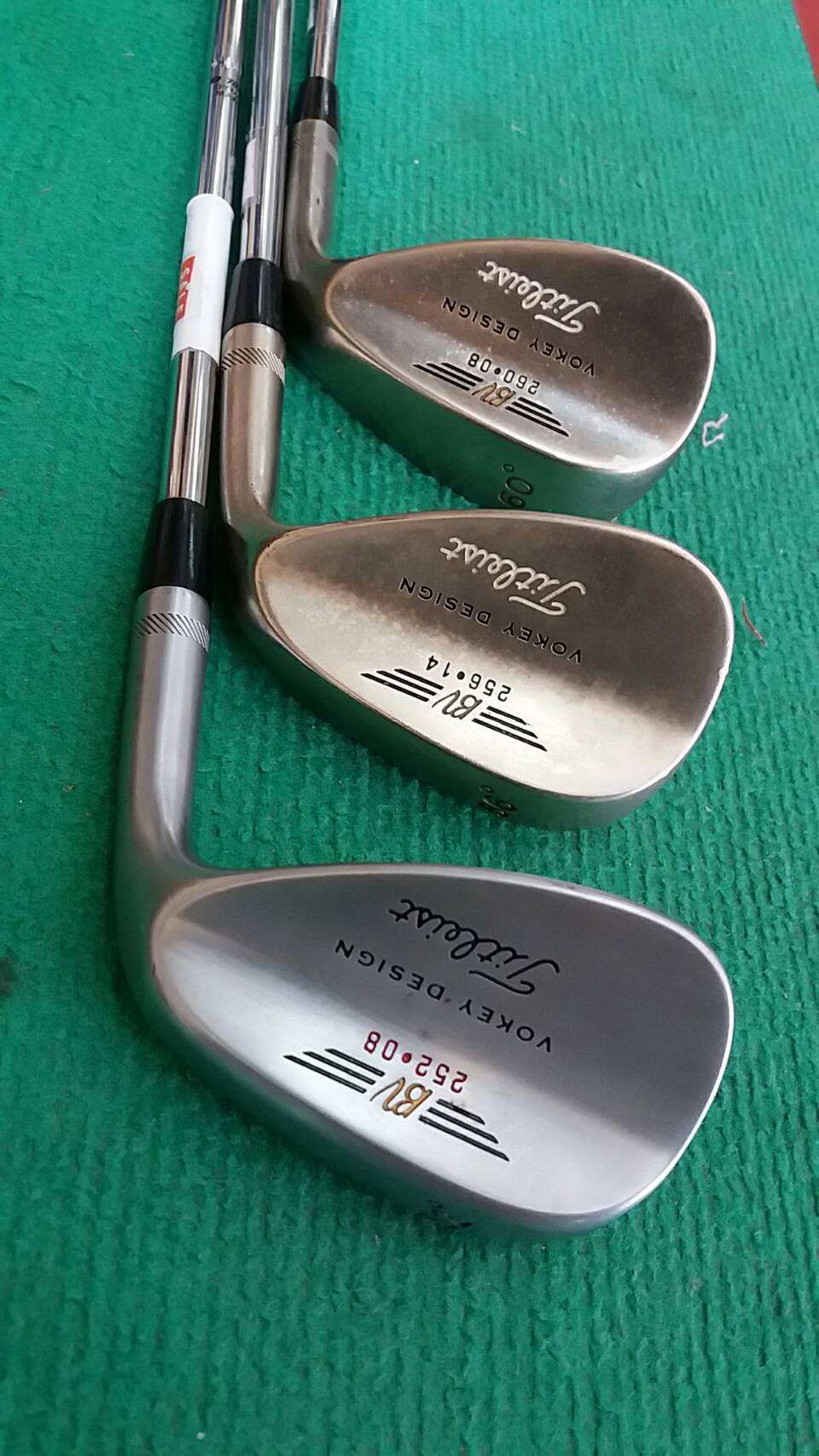 Wedge Titleist 52°/08 ,56°/14,60°/08 มือสอง ขายเหมา 3 อัน 6000 