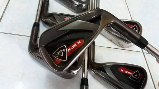 ชุดเหล็ก Callaway RAZR X Black เหล็ก#5-PW,SW (7ชิ้น)Nspro950 Fle