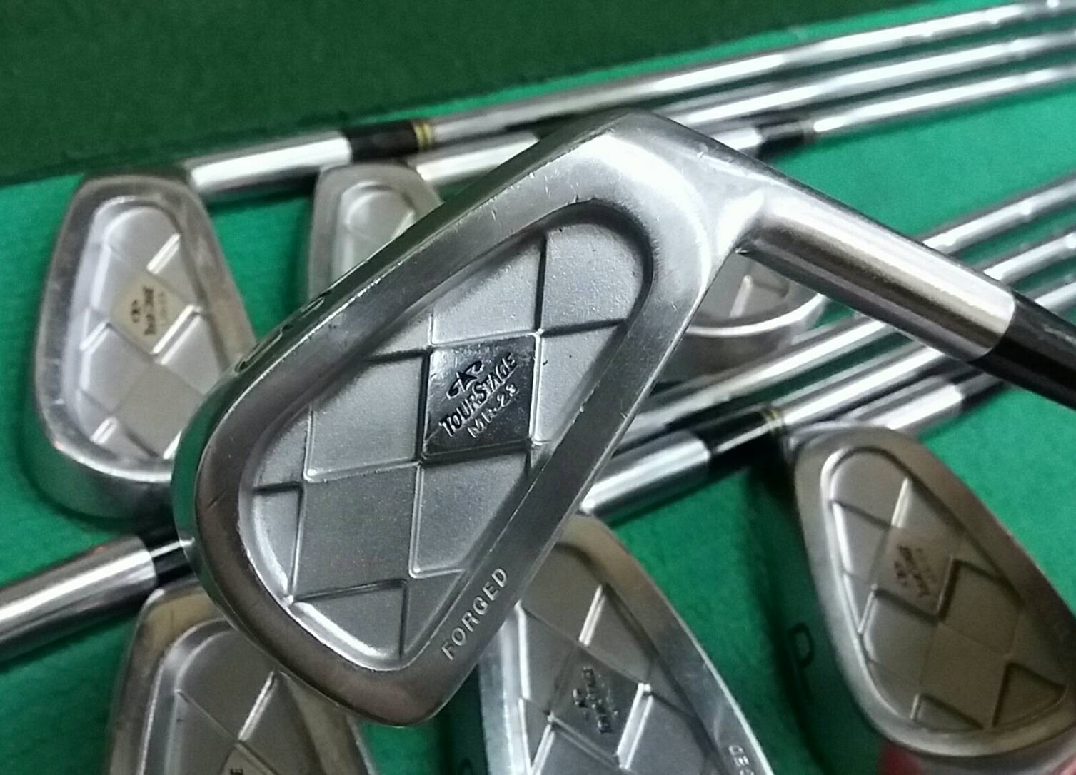 ชุดเหล็ก TourStage MS-23 FORGED #3-PW ก้าน Dynamic gold Flex S #