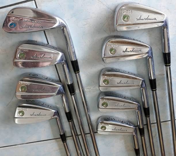 ชุดเหล็กใบเบลด HONMA CL-505 เหล็ก#3-SW (9ชิ้น) ก้านเหล็ก Flex S-