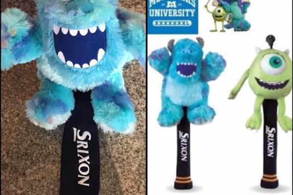 ขายถูก!!! "Srixon Monster inc Head Cover (ของแท้จากญี่ปุ่น)