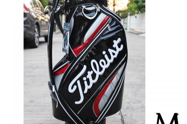 titleist golfbag 9.5นิ้ว หนังแก้ว สวยงามมากจ้า