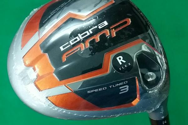 Fairway#3 Cobra AMP Flex R พร้อม cover ของใหม่ ในพลาสติก เพียง 2