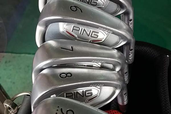 ขายชุดเหล็ก PING ANSER +ถุง Titleist  มือสอง 11900