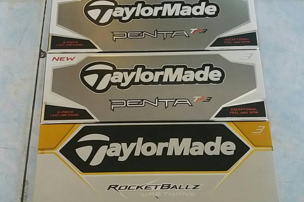 ลูกกอล์ฟ TaylorMade ของใหม่ ขายเหมา 3 กล่อง(36ลูก) เพียง 2000 บา