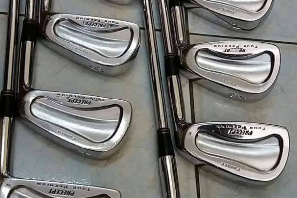 ชุดเหล็กPRECEPT TOUR PREMIUM FORGED เหล็ก#3-PW,ก้าน Dynamic gold