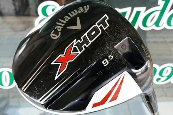 Driver Callaway X HOT 9.5° ใส่ก้าน Fujikura Flex S  มือสอง 3,700